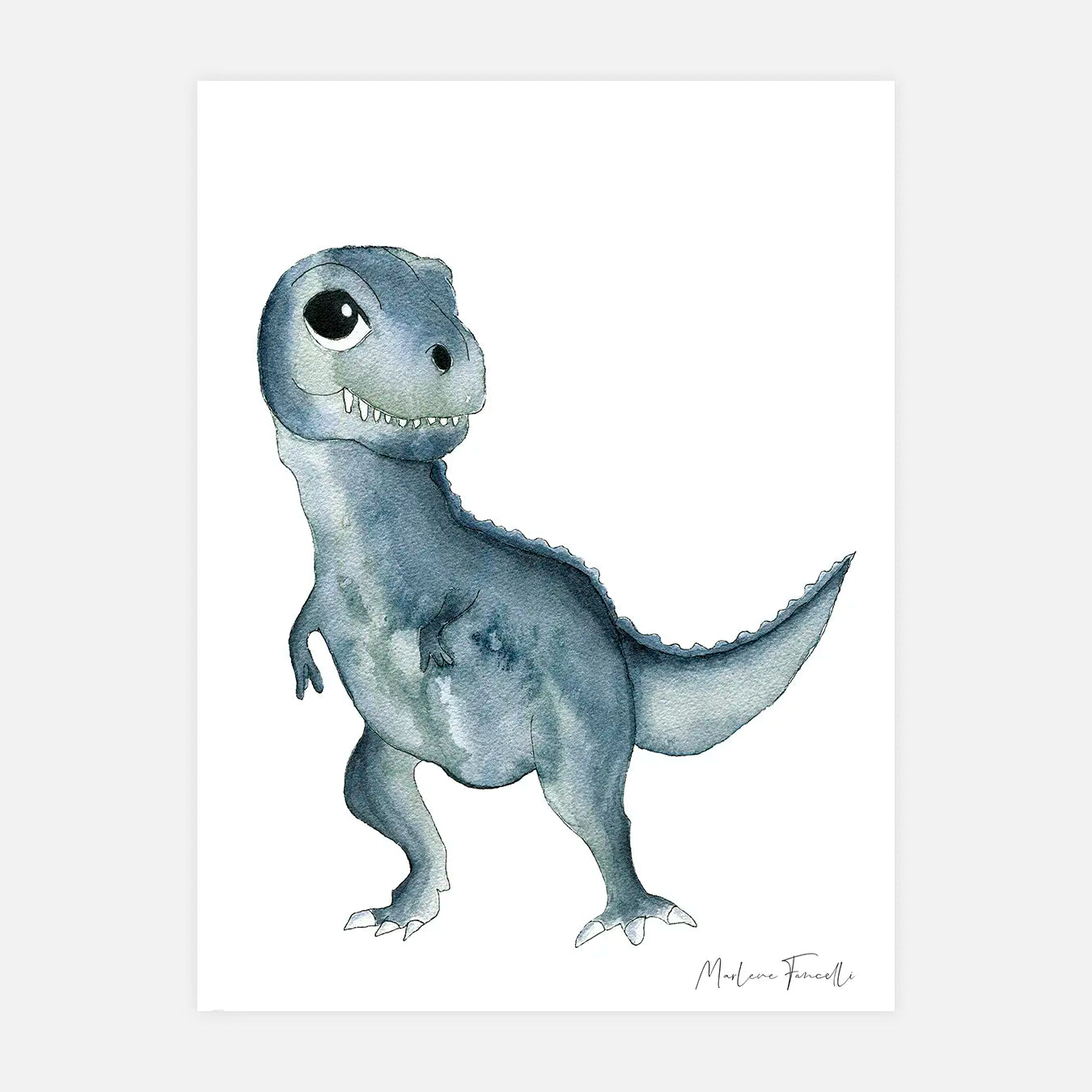 Rex T-Rex - Illustration enfant dinosaure