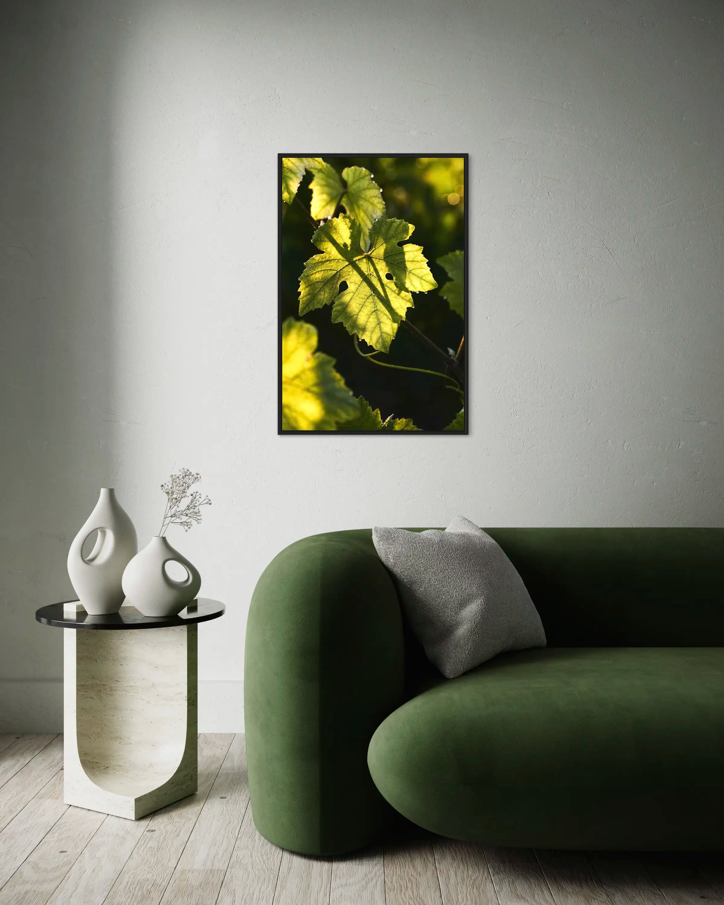 Veines de lumière - Photo d'art