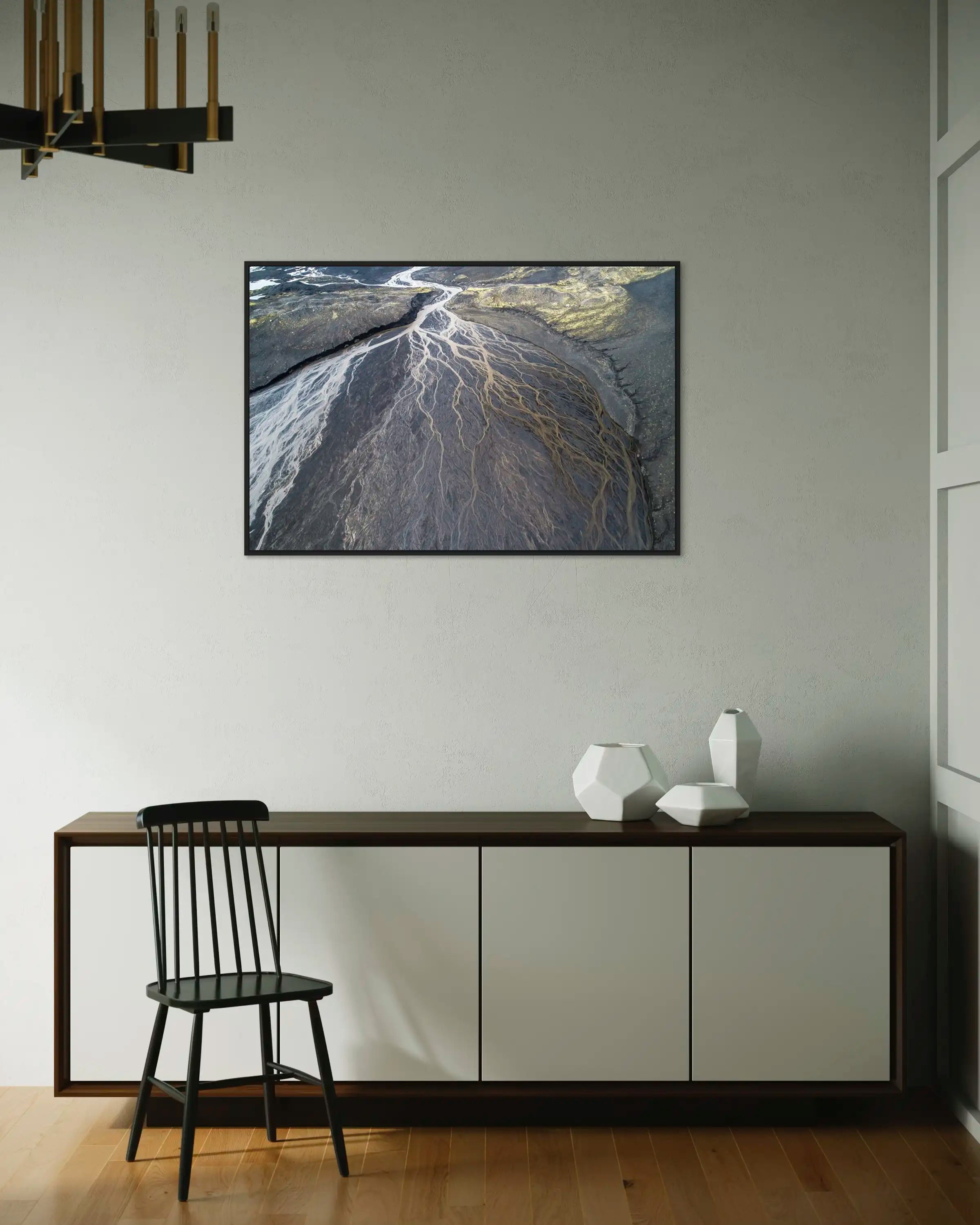 Veines de la terre - Photo d'art