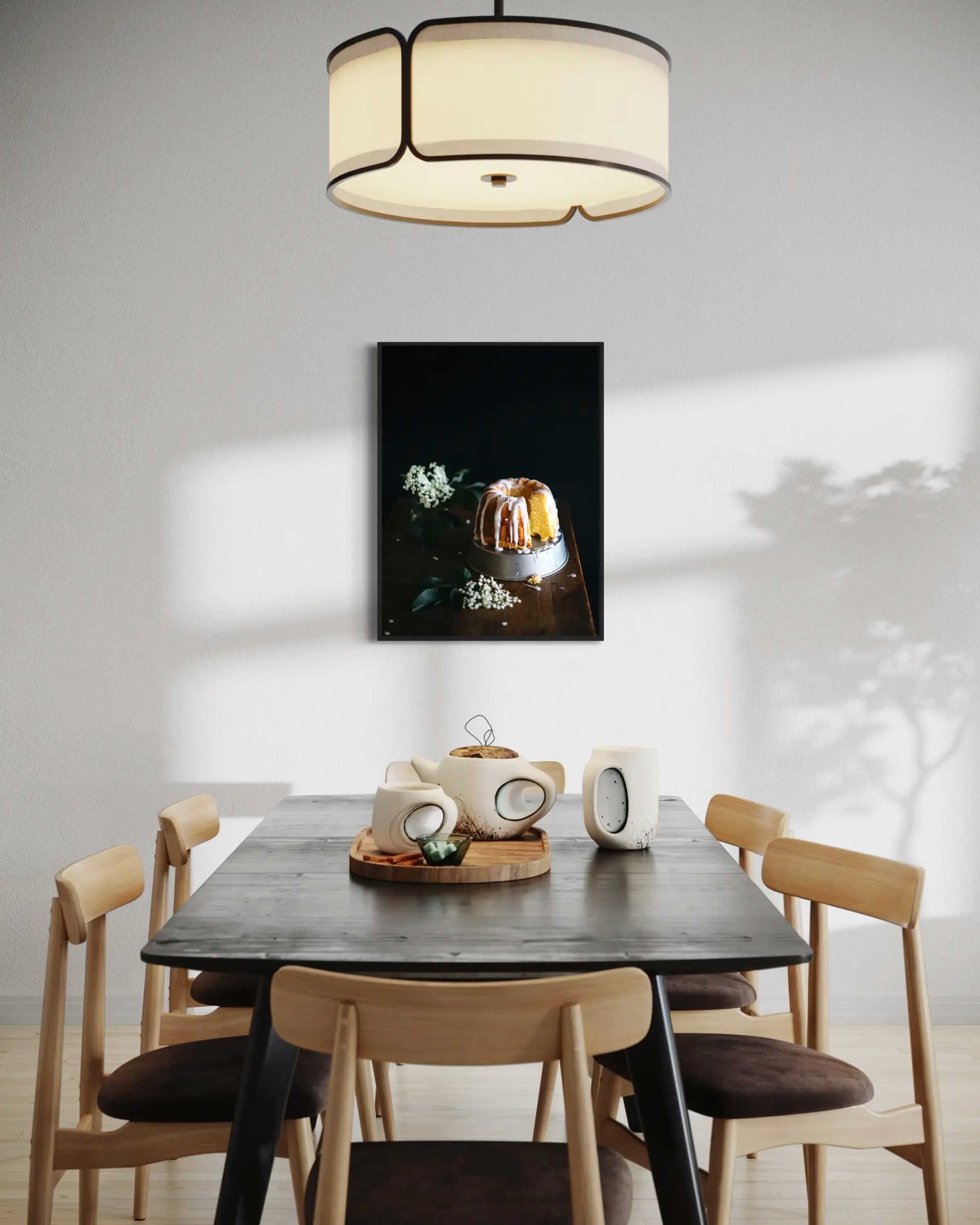 Bundt cake sureau - Photo d'art