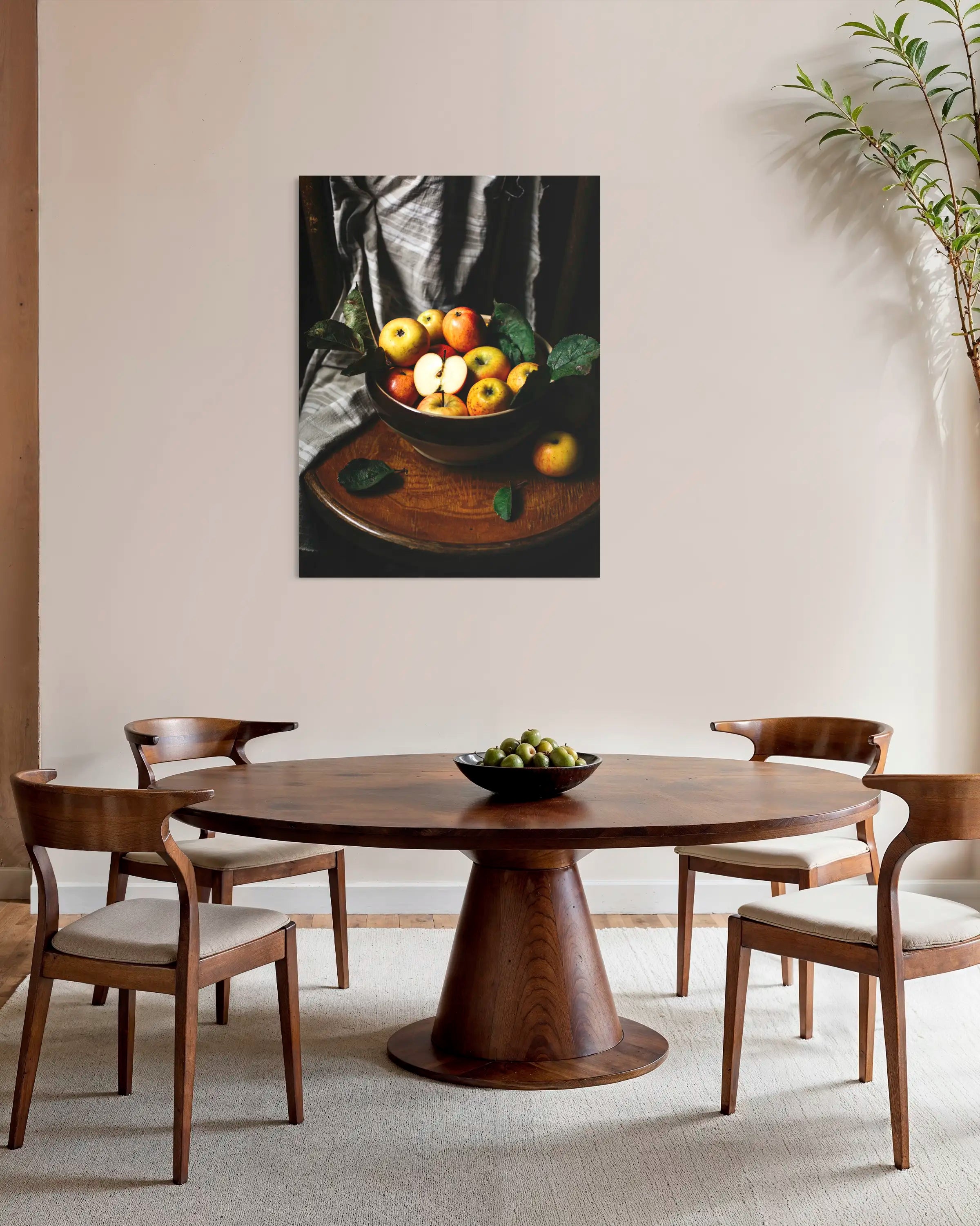 Pommes sur chaises - Photo d'art