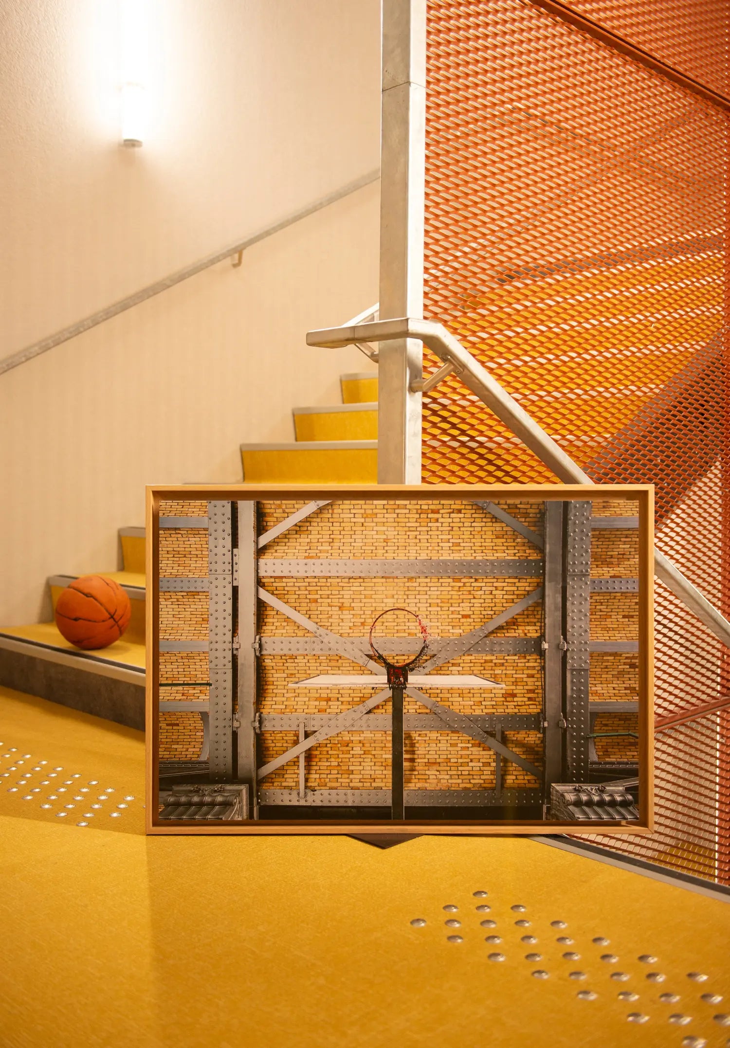 Sous le métro - Photo d'art