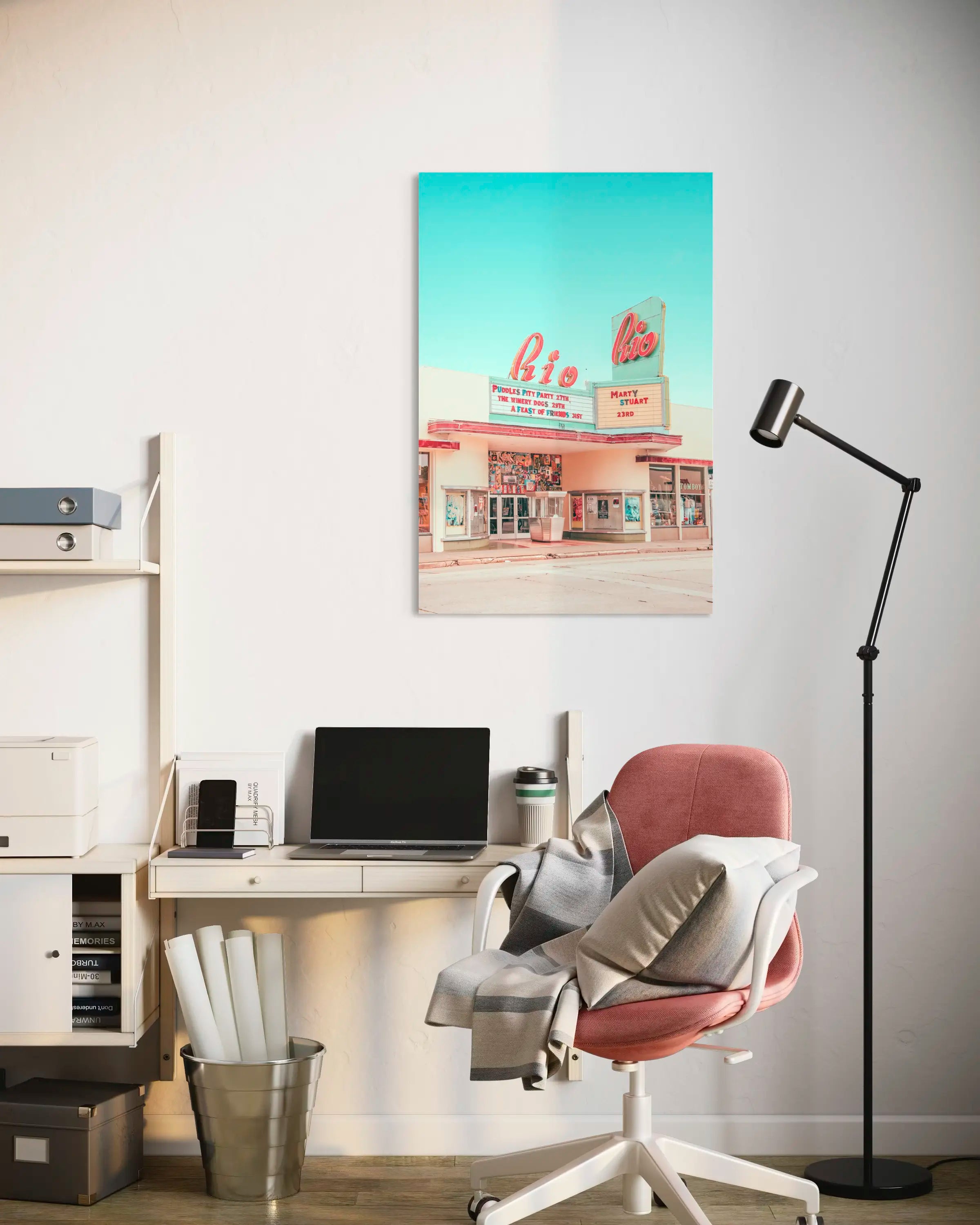 Retro cinema - Photo d'art