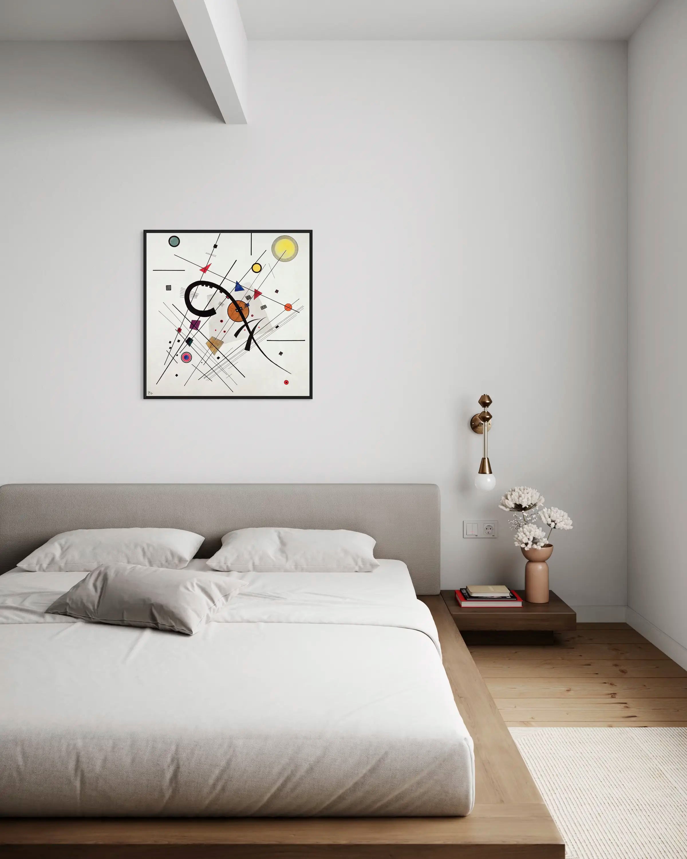 Carré gris - Peinture d'art