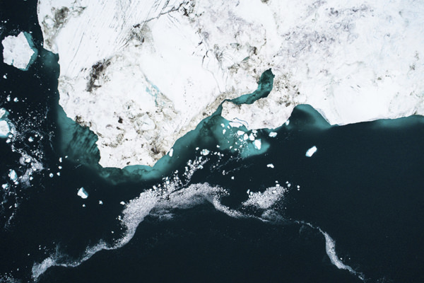 photo les icebergs de disko bay ledoux